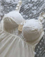 شلحة برلون ميدي حرير بكوب مبطن قطن